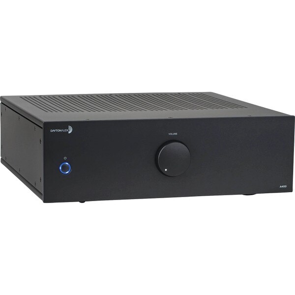 Main product image for OPEN BOX Dayton Audio A400 2x200 Watts Stereo Power Amplifier86-300-810